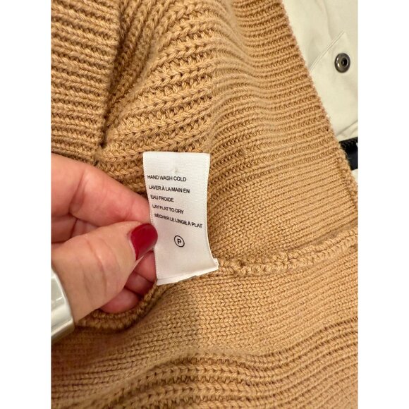 Brochu Walker Jenna Oversized Brown Cardigan Sweater - Size S - Picture 7 of 11